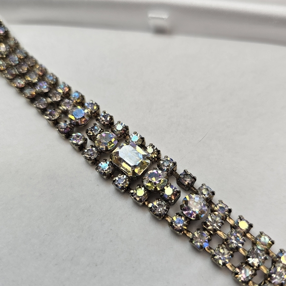 Coro AB Rhinestone Bracelet - Picture 2 of 4